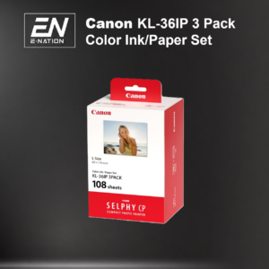 Canon KL-36IP 3 Pack Color Ink/Paper Set
