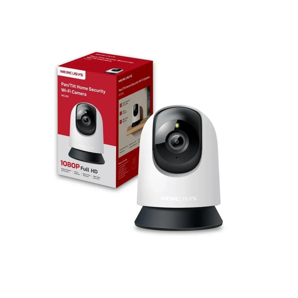 MERCUSYS MC200 Pan/Tilt Home Security Wi-Fi Camera